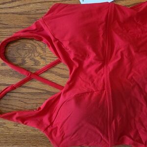Athleta Women's Red Tankini Swimwear